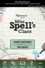 game pic for Miss Spells Class